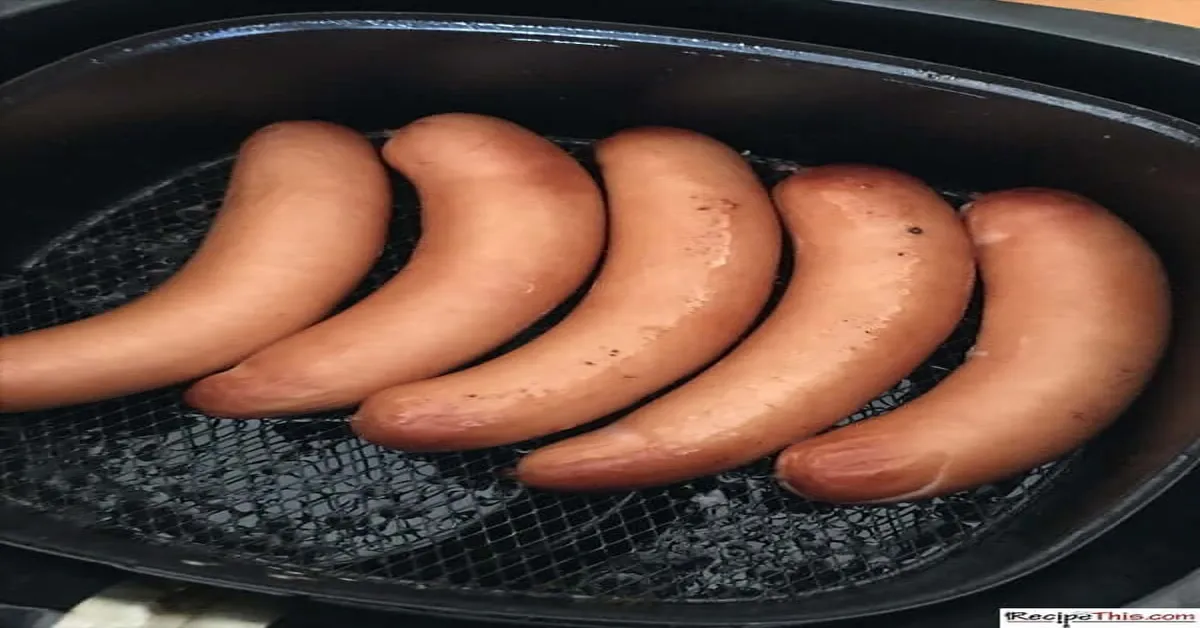 air fry frozen hot dogs