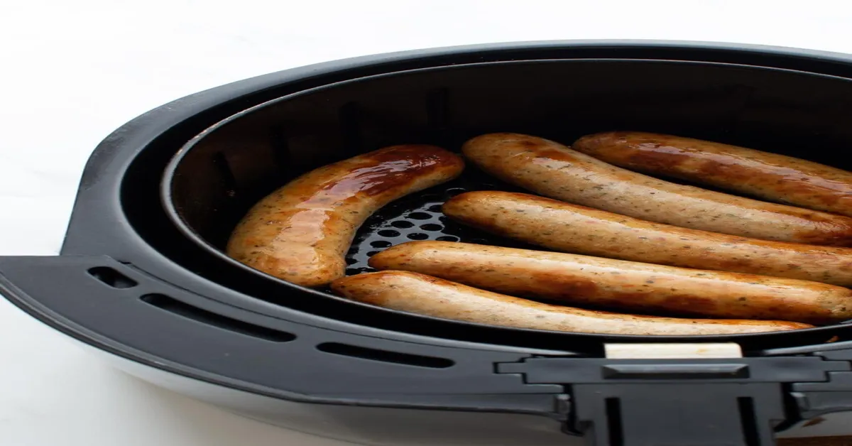 bratwurst in air fryer