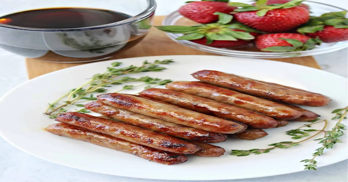 breakfast sausage in air fryer