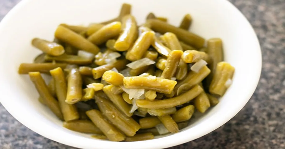 can you cook canned green beans in the oven