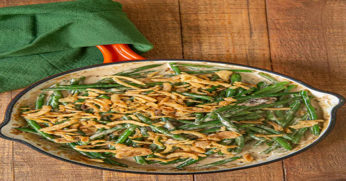 can you cook green bean casserole in toaster oven