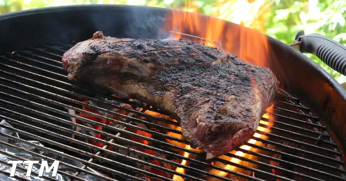 cooking tri tip roast on grill