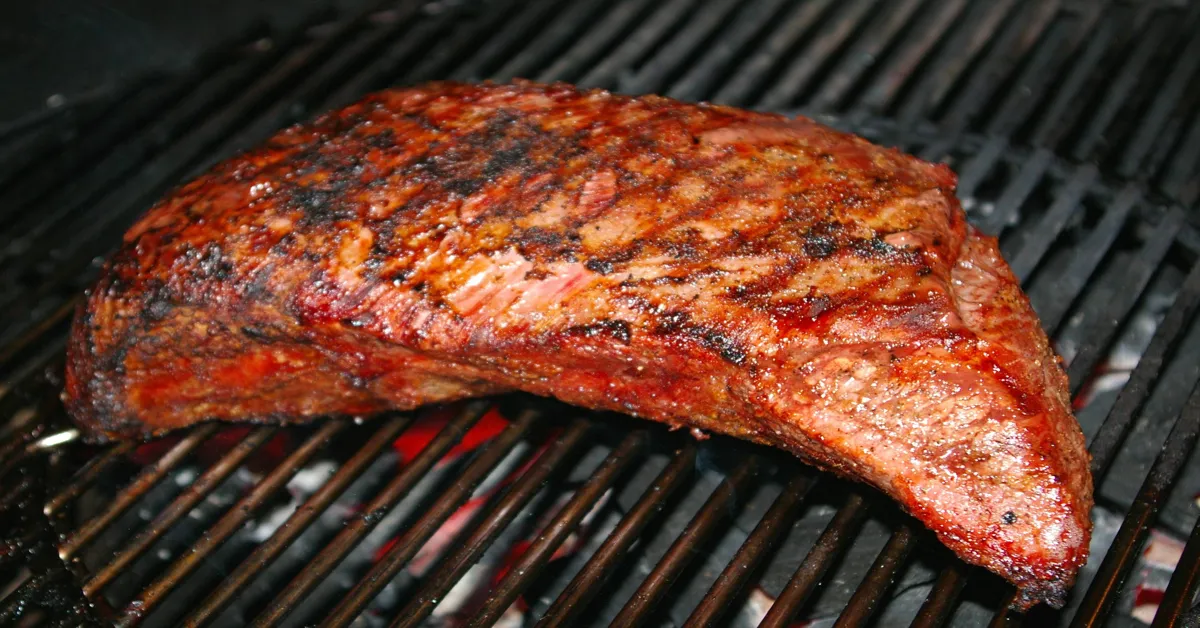 cooking tri tip roast on traeger