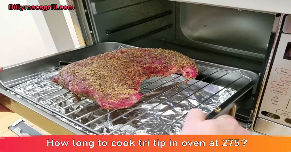 how long to cook tri tip in oven at 275