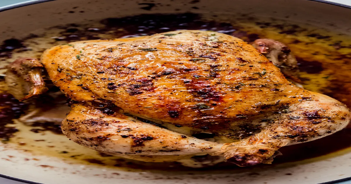 how to roast a whole chicken in a roaster