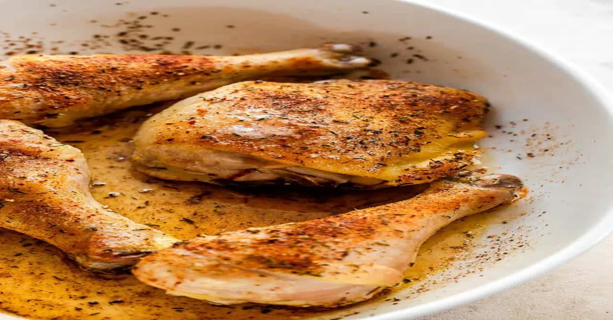 roast chicken pieces recipe