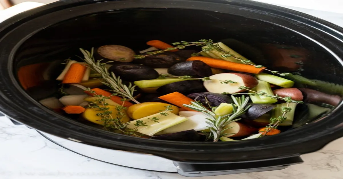 slow cooker whole chicken and potatoes