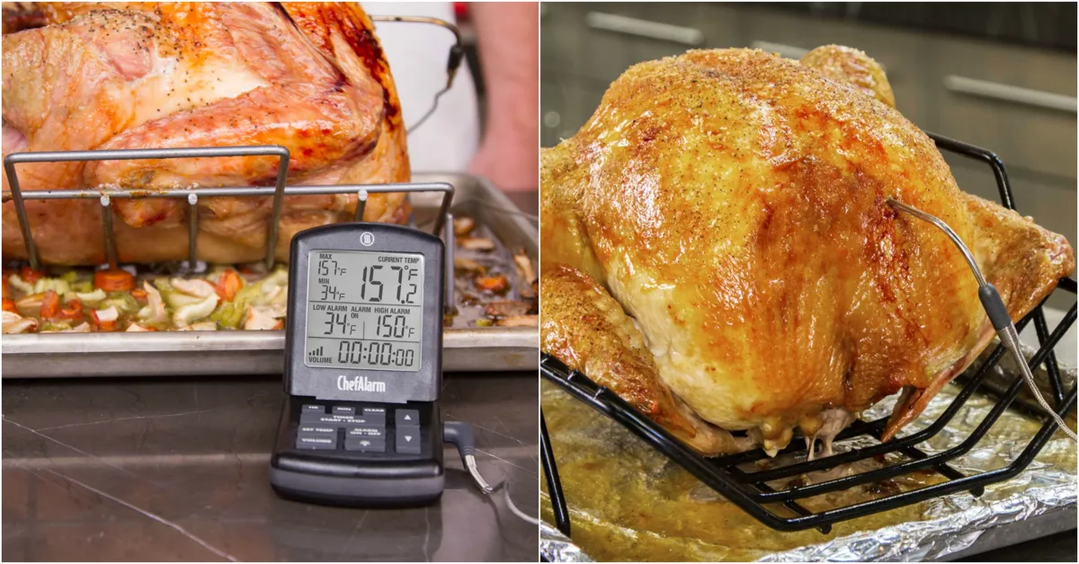 what should the internal temperature of a cooked turkey be
