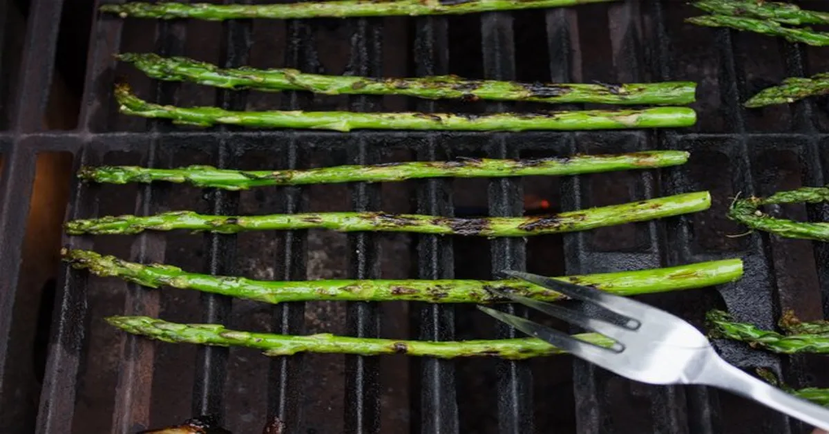 how to cook asparagus on pellet grill